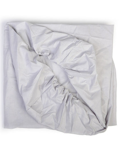 YappyGrey Spannbettlaken für Kinderbett 120 x 60 cm, grau