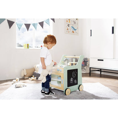 Kinderkeuken 'Kalle', pastelgroen hout