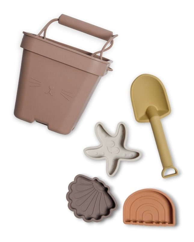 Millan Silikon-Strandset – Brauner Farbmix
