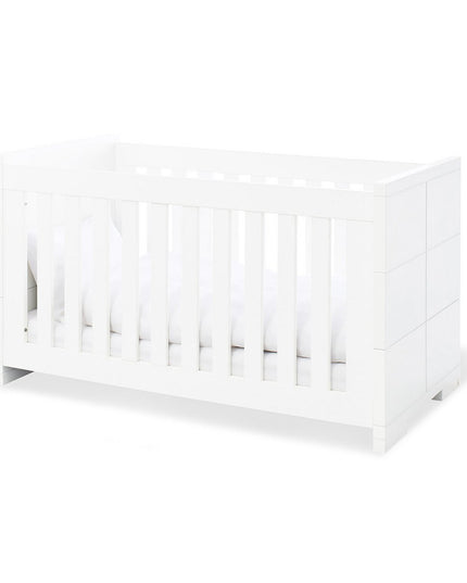 Startset 'Polar' breed, incl. wandplank
3 delen: ledikant, brede commode, wandplank