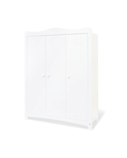 Startset 'Florentina' breed groot3 delen: ledikant, brede commode, grote kledingkast