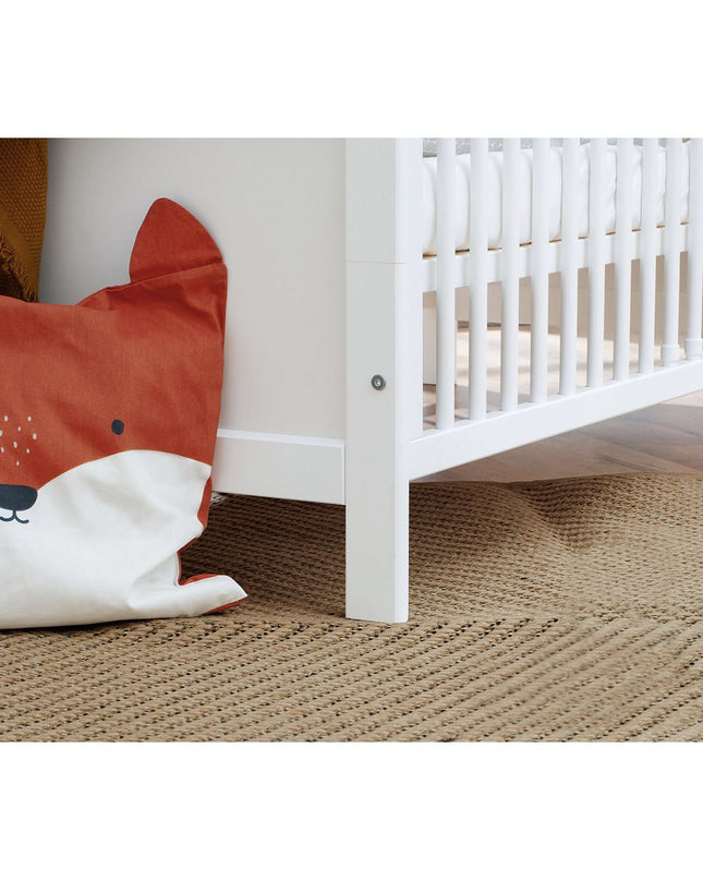 Startset 'Viktoria' breed2-delig: ledikantbed, brede commode