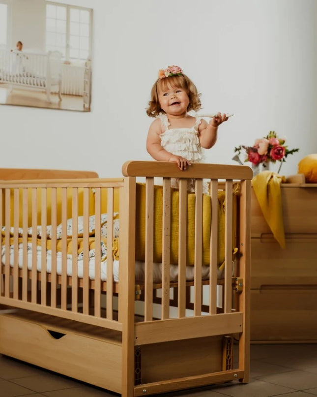 YappyMove kinderbedje ledikant, NATUURLIJK