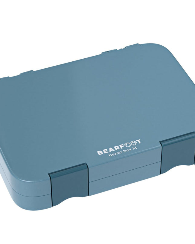 Kinder-Lunchbox mit Fächern, Lunchbox, Bento-Box – blau