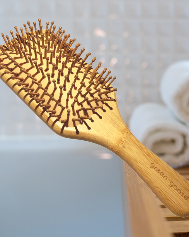 green-goose Bamboo Hairbrush XL
