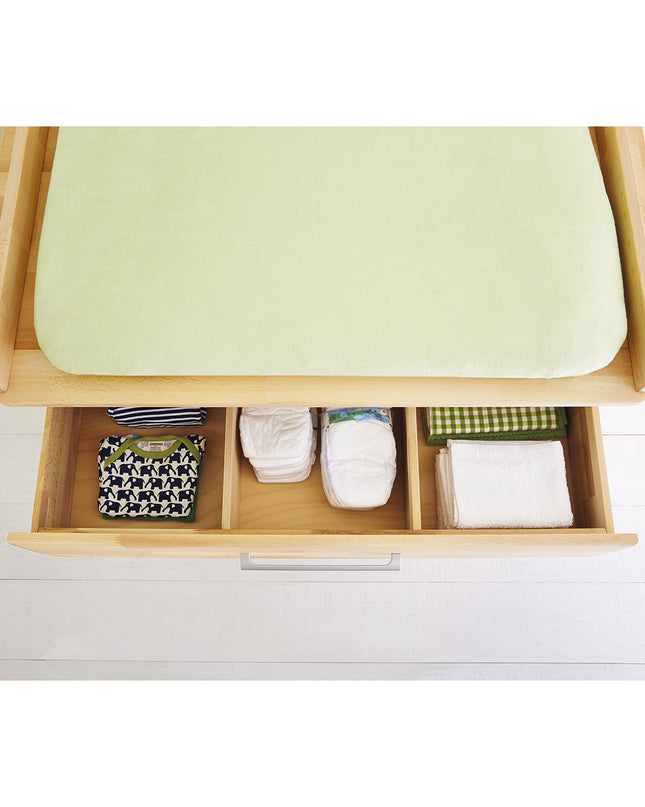 Startset 'Natura' breed
2 delen: ledikant, brede commode