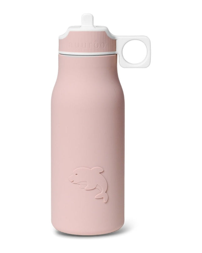 Lau silicone drinking bottle - Woodrose 400 ml
