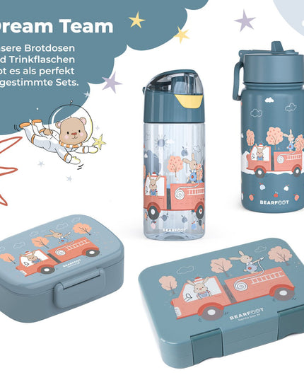 Thermo children's drinking bottle stainless steel - water bottle - thermo - Fire brigade