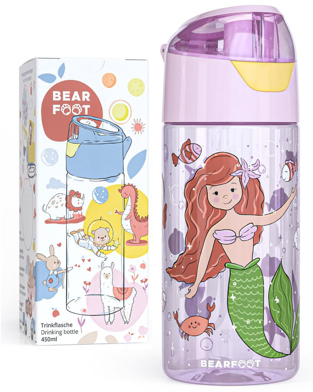 Children's water bottle, lightweight water bottle - mermaid