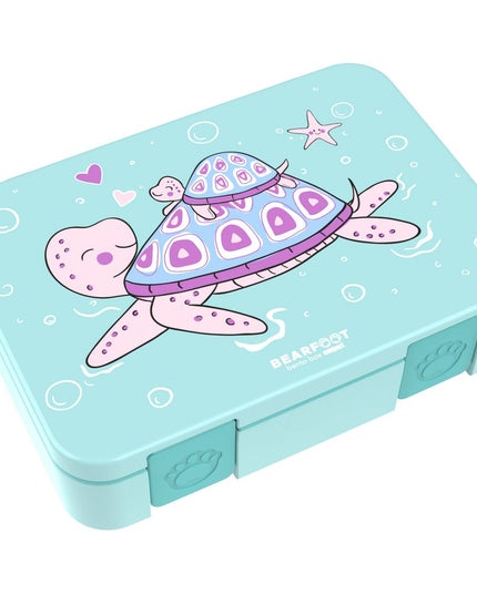 Leaf can with compartments, light and leak-proof - turtle