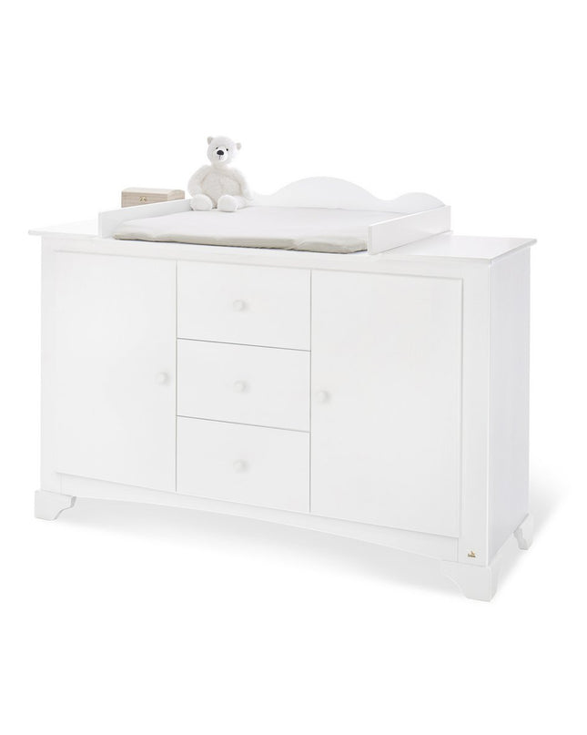 Startset 'Pino' extra breed
2 delen: ledikant, extra brede commode