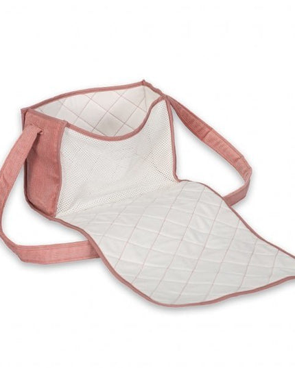 Poppen Verzorgingstas corduroy roze