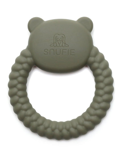 BEAR | Soft Silicone Teething Toy | SAGE  | Bijtring