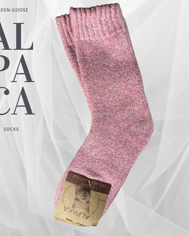 green-goose Alpaca Damessokken - 1 Paar - 95% -dames