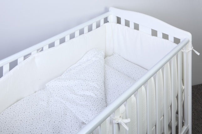 YappyStar Wit beddengoed 100x130 / 38x55 cm