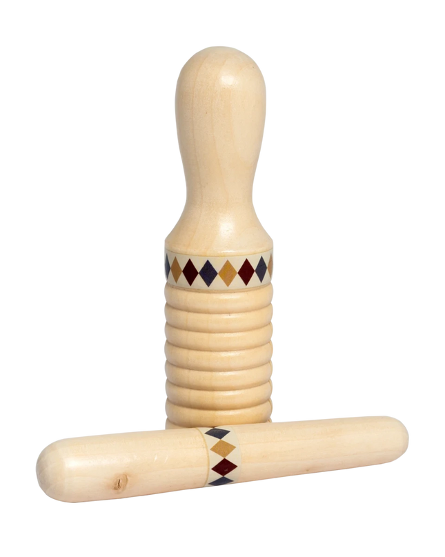 Guiro Harlekin muziekspeelgoed