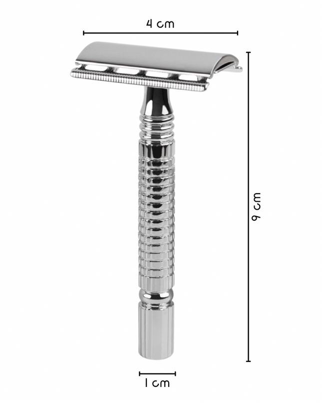 green-goose Klassieke Scheerset - Zilver