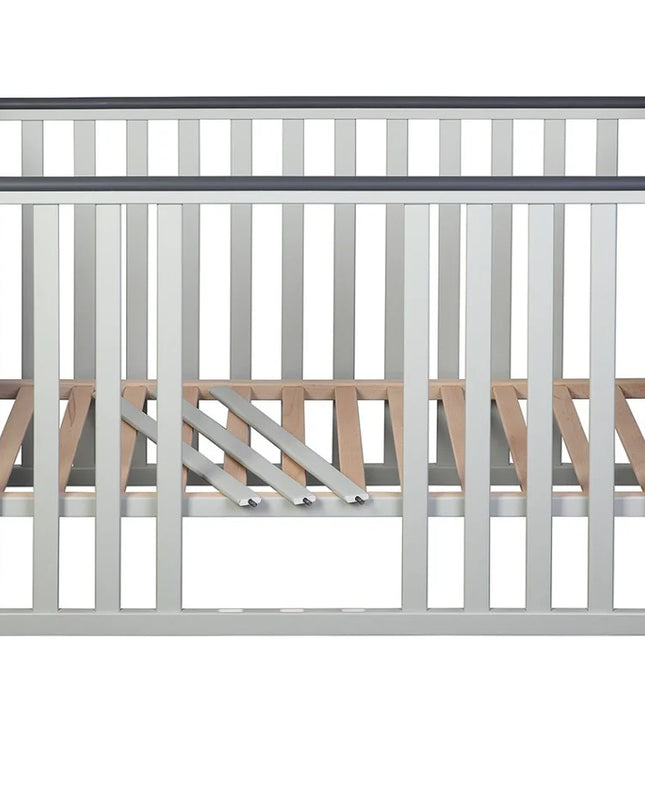 YappyQu kinderbedje ledikant, LICHTGRIJS