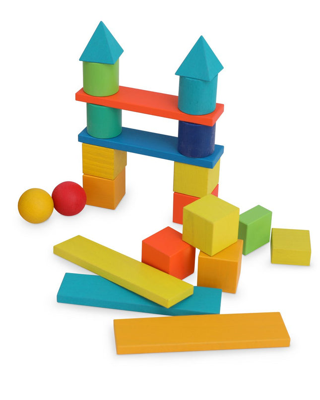 Kinderfeets gemixte blokken - regenboog