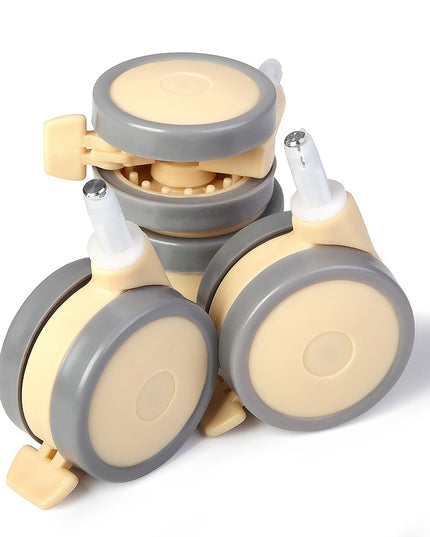 Wielen BEIGE - Geschikt voor YappyQu, YappyUno, YappyDue, YappyÉtude, YappyLull en YappyLa:le