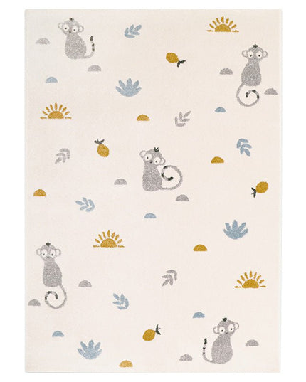 Little Wild Monkey Honey M – Avontuur en comfort voor de kinderkamer vloerkleed
