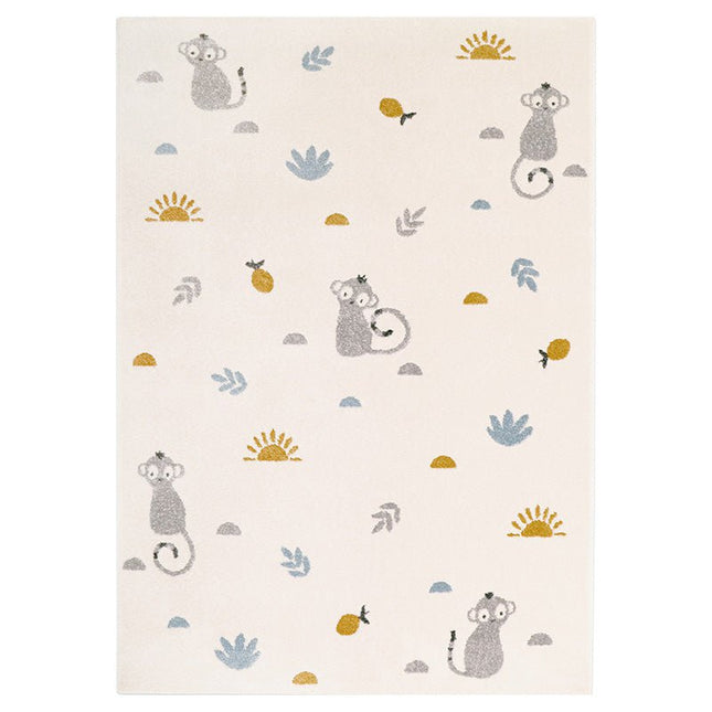Little Wild Monkey Honey M – Avontuur en comfort voor de kinderkamer vloerkleed
