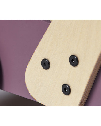 Leren looprek 'Fiete', braam loopwagen