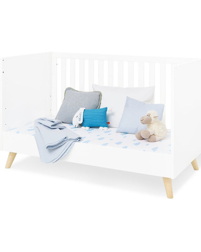 Startset 'Move' breed
2 delen: ledikant, brede commode