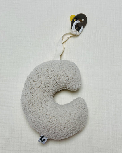 Speenknuffeltje maan light beige