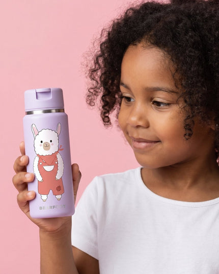TINY Thermo Kinderdrinkfles bidon RVS - Lama - 200ml