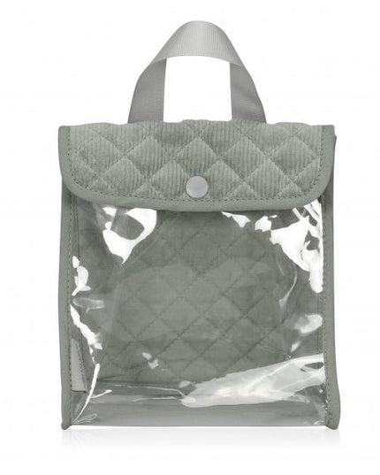 Poppen Eetsetje corduroy mint