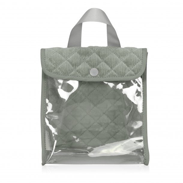 Poppen Eetsetje corduroy mint