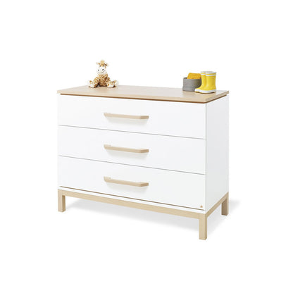 Startset 'Light' breed groot3 delen: ledikant, brede commode, grote kledingkast