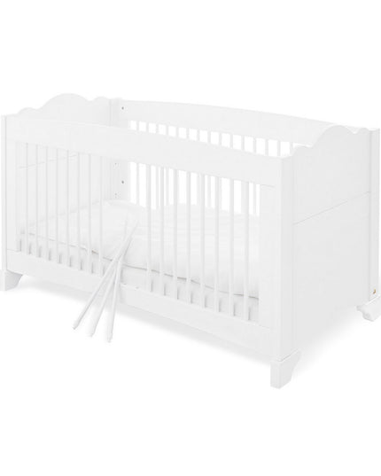 Startset 'Pino' extra breed groot3 delen: ledikant, extra brede commode, grote kledingkast