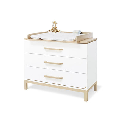 Startset 'Light' breed groot3 delen: ledikant, brede commode, grote kledingkast