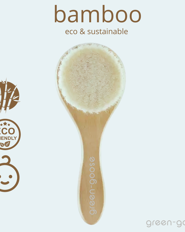 green-goose Baby Bamboe Haarverzorgingspakket babyverzorging