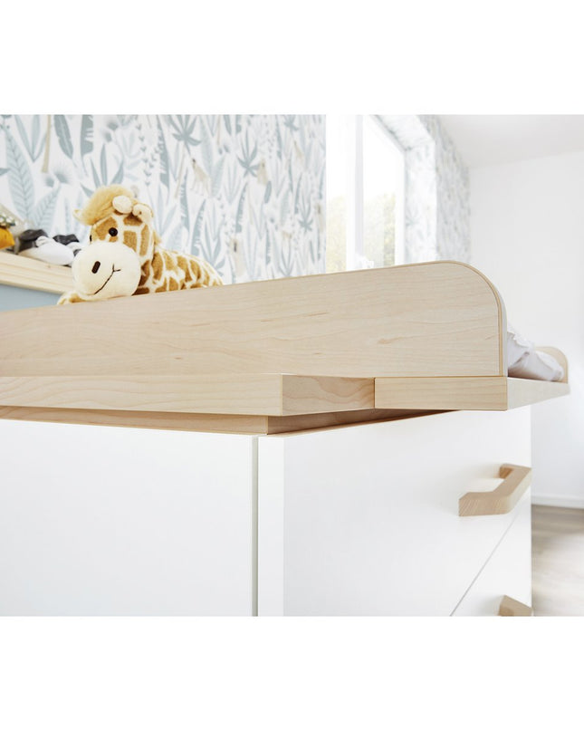 Startset 'Light' breed
2 delen: ledikant, brede commode