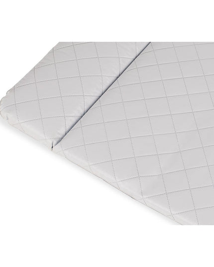 Wechselnde matte Optik, grau - Wickelauflage