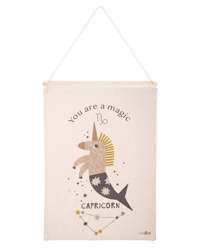 KLEINE STEENBOK kinderkunst aan de muur sterrenbeeld steenbok - Wanddecoratie