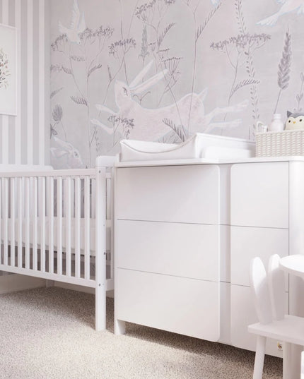 YappyUno ​​cot, WHITE