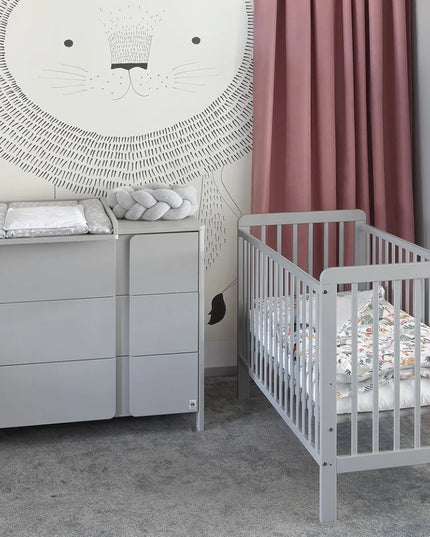 YappyUno kinderbedje, LICHT GRIJS
