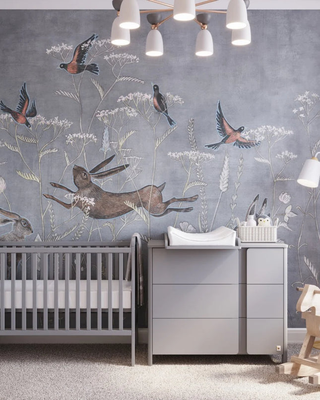 YappyUno ​​crib, LIGHT GREY
