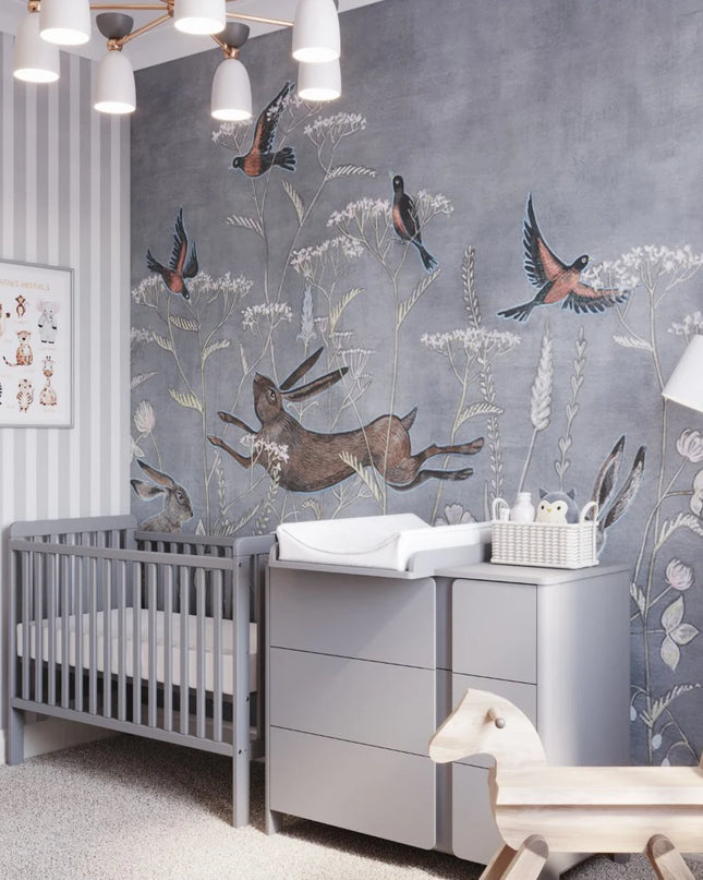YappyUno ​​crib, LIGHT GREY