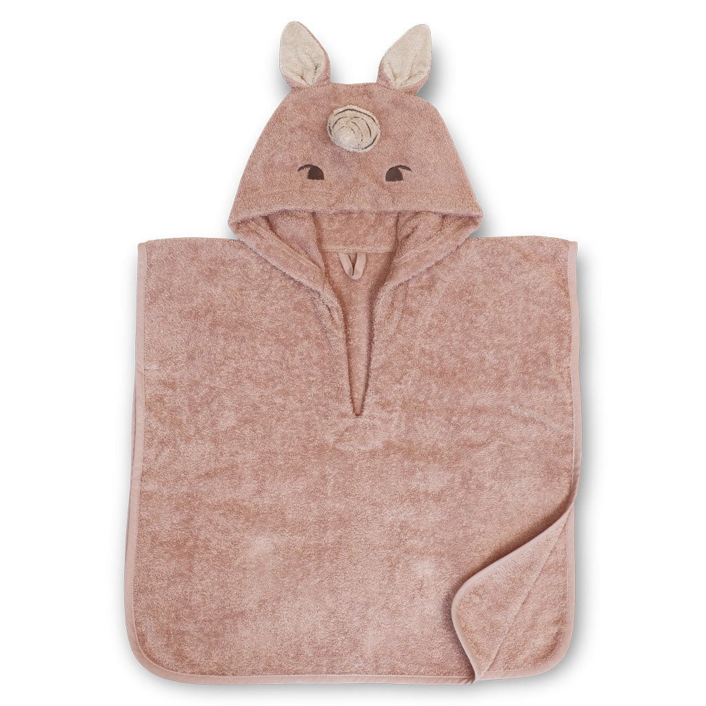 Adelin poncho- Roze Eenhoorn
