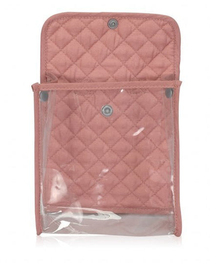 Poppen Eetsetje corduroy roze