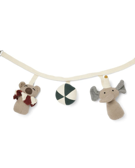 Aston gebreide kinderwagen ketting