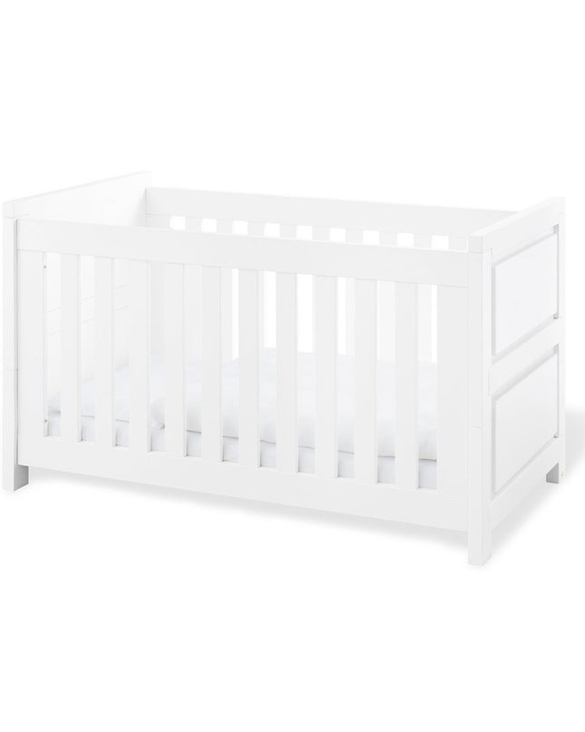 Startset 'Melk' extra breed
2 delen: ledikant, extra brede commode