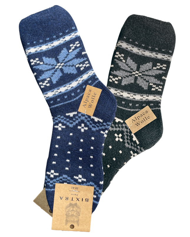 green-goose Alpaca Herensokken - 2 Paar - 95% - heren