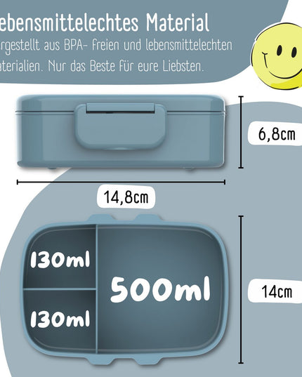 Lunchbox für Kinder mit Fächern, leicht und auslaufsicher - Spiel