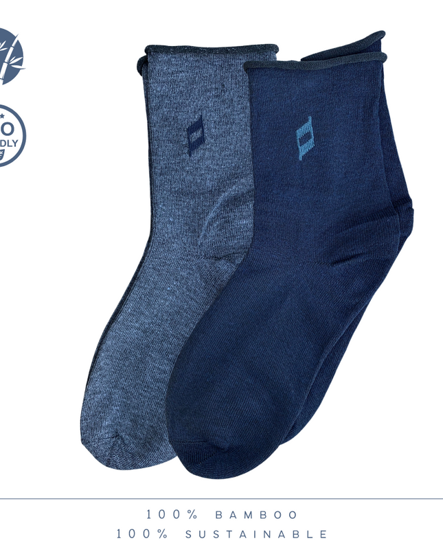 green-goose Bamboe Drukvrije Sokken - 4 Paar - Maat 39-44 - Mixed - 100% Bamboe - unisex